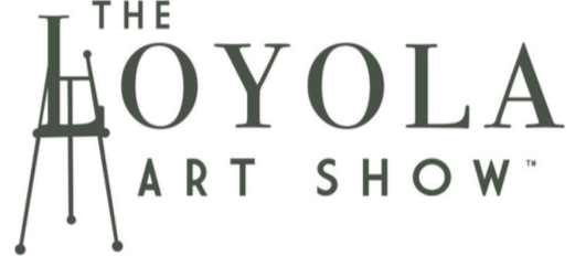 green loyola art show logo