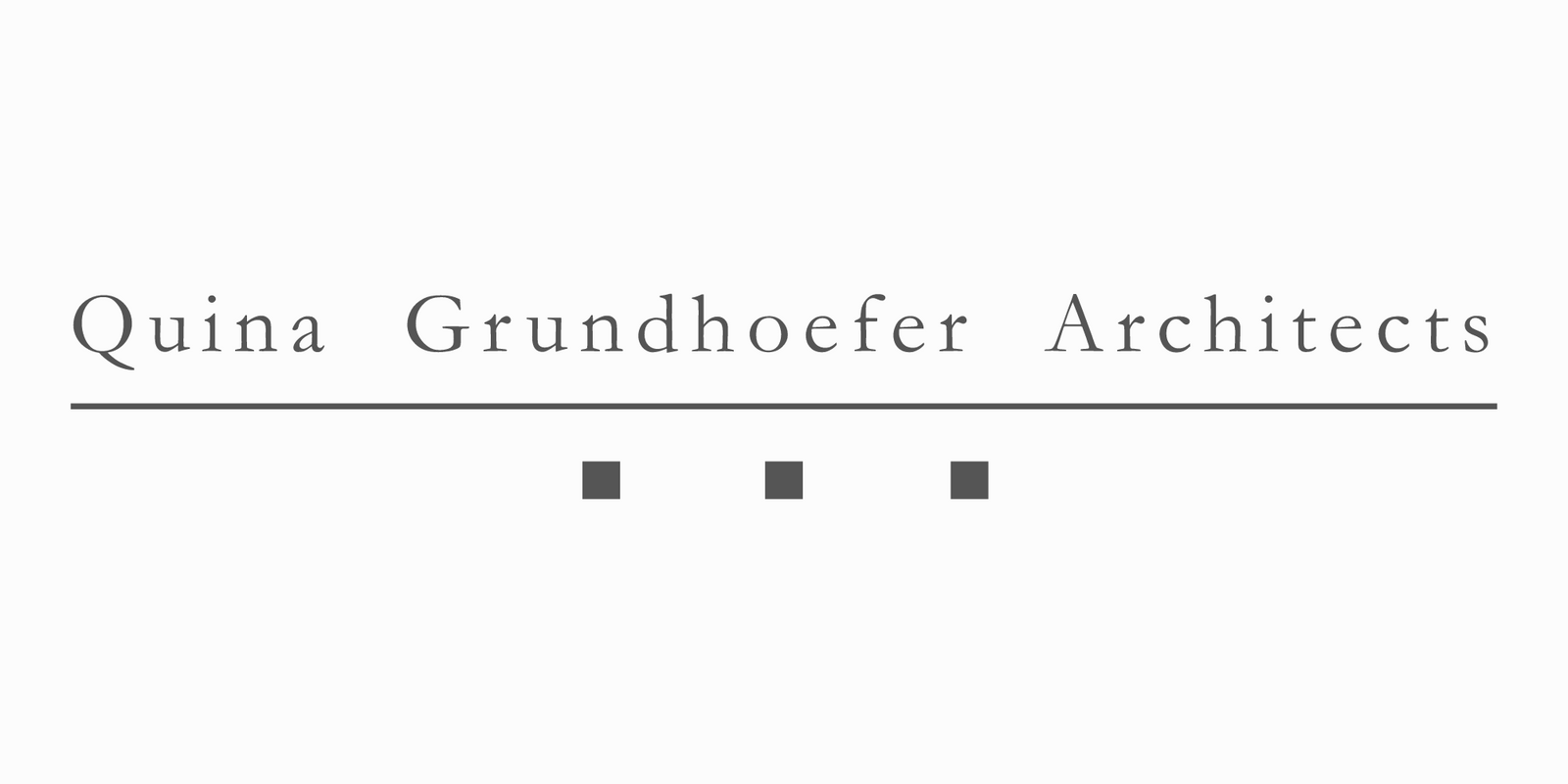 quina grundhoefer architects logo