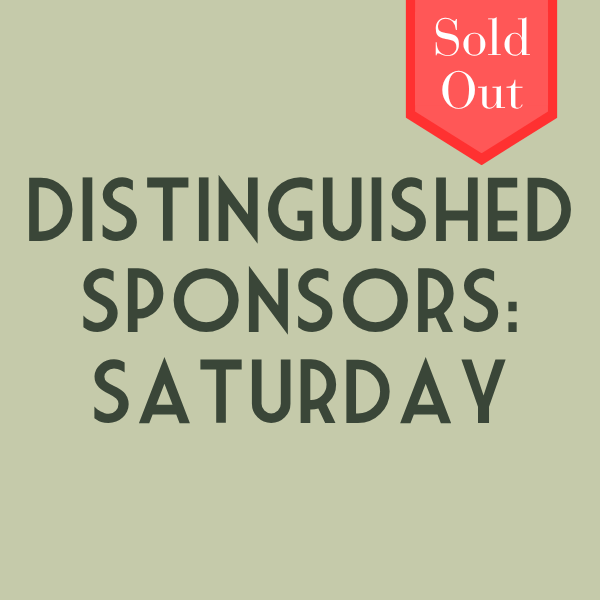 Distinguished Sponsor Saturday